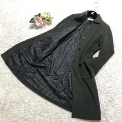 sally scott サリースコット ステンカラー ロングコート カシミヤ混