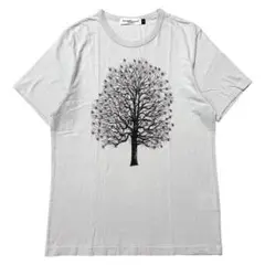 UNDERCOVER ギラップル ツリー ロゴ プリント Tシャツ グレー 1