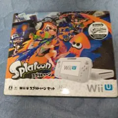 【空箱のみ】 Nintendo WiiU スプラトゥーンセット シロ