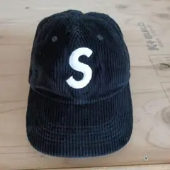 Supreme Corduroy S Logo 6-Panel Cap 24FW