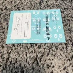 文法の特訓　動詞編下