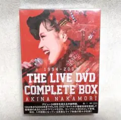 中森明菜 1994-2009 THE LIVE DVD COMPLETE BOX