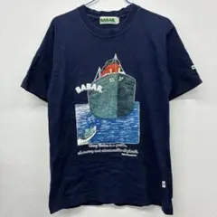 BABAR Tシャツ ネイビー S サ32