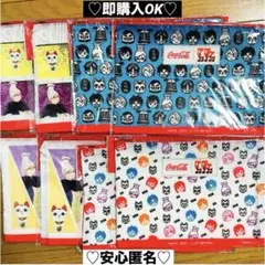 【新品❤️未使用】イオンコカコーラ✖︎ダンダダンオリジナルフラットポーチ8個セット