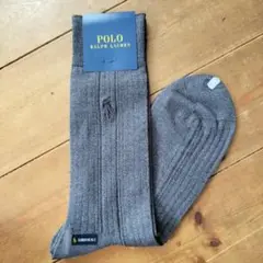 Polo Ralph Lauren グレー ソックス 25〜27cm　新品未使用