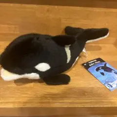 名古屋港水族館　シャチ　ぬいぐるみ
