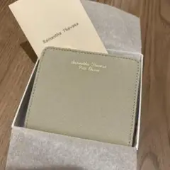 Samantha Thavasa 二つ折り財布 グレージュ