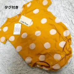 未使用　Little Things　水玉　ドット　ロンパース　ベビー服　出産準備