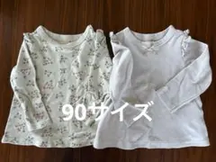 プティマイン　トップス　長袖シャツ　90サイズ