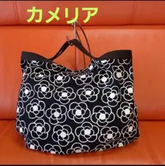 ①23 人気のカメリア　エコバッグ　折り畳み マルシェバッグ　コンビニ