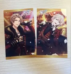 アイナナ　クリアビジュアルカード　ダイカットステッカー ナンジャ御堂虎於 棗巳波