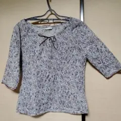 KETTY ペズリー柄コットン100%ブラウス M