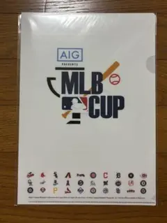 MLB CUP クリアファイル　1枚 新品未使用
