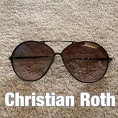 Christian Roth ティアドロップサングラス CR14242