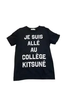 Maison kitsune college t shirt