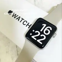 美品✴︎Apple Watch42mmシルバー✴︎GPSモデル