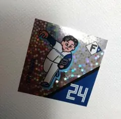 金村尚真　北海道日本ハムファイターズ 選手デザイン ステッカー「超お菓子祭り」