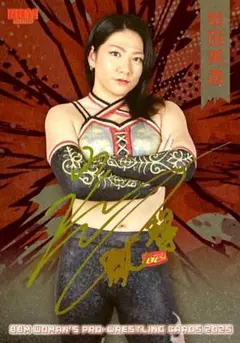 岩田美香 キラパラレル版 レギュラーカード BBM 2025 女子プロレス