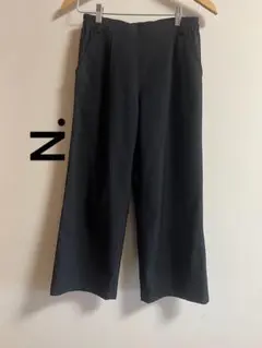N エヌナチュラルビューティーベーシックブラック ワイドパンツS