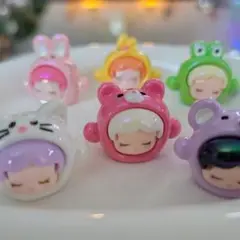 スカルパンダ アニマル 6個セット