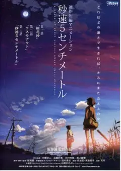 秒速5センチメートル 映画告知ポスター 2025年最新】秒速5センチメートル ポスターの人気アイテム