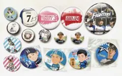 FIGHTERS 日本ハムファイターズ 缶バッジ　グッズセット