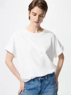 ユニクロ　スムースコットンリラックスT S