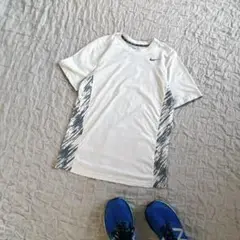 NIKE ナイキ　Tシャツ　ランニング　半袖　プリント　ドライフィット　メンズM