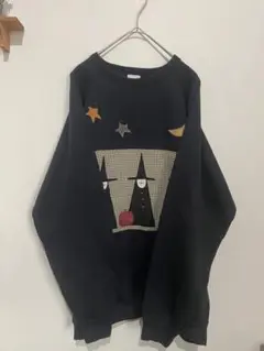 Alore ハロウィン刺繍スウェット Lサイズ