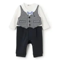 【新品未使用品、購入したまま】POLO おめかしカバーオール　プティマイン