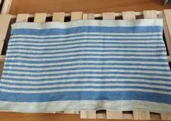 新品 プレウォッシュリネンのざっくりフリークロス 麻のテーブルセンター