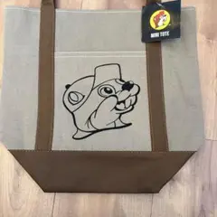 【新品未使用】Buc-ee's バッキーズ　ミニトートバッグ　ベージュx茶
