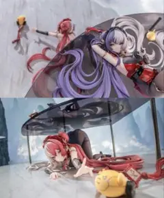 新品セット　アズールレーン 応瑞 戯れる松梅・上 & 肇和 戯れる松梅・下 アズールレーン 肇和 梅照春枝ver. 1/7 完成品フィギュア[ホビー