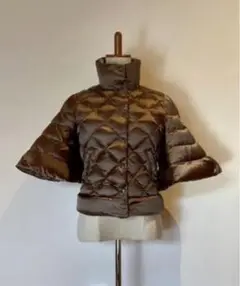 お値下げ!MONCLER ダウンジャケット ブラウンゴールド XS 5分丈