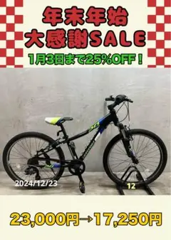 キャノンデール２４インチBMX TYPE新品サドル新品グリップ新品バンドルポスト キャノンデール24インチBMX TYPE新品サドル新品グリップ新品