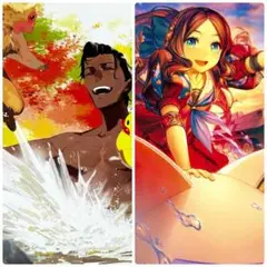 FGO 最終再臨画集 アルジュナ&ダヴィンチ