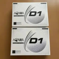 HONMA D1 ゴルフボール 2ダース（24個）