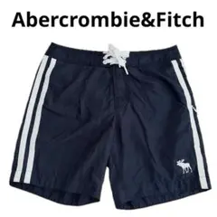 Abercrombie & Fitch ネイビー水着 ショートパンツ