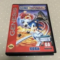 ソニックザヘッジホッグ スピンボール 北米版GENESIS