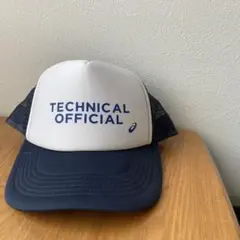 【未使用】Asics TECHNICAL OFFICIAL キャップ
