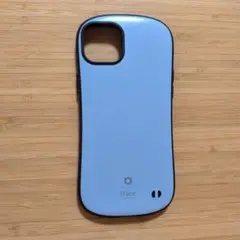 匿名配送　iFace iPhone15 ケース くすみブルー