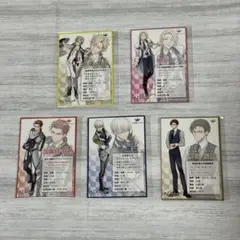 青山オペレッタ　青オペ　プロフィールカード