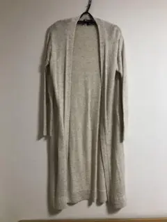 ロングカーディガン ベージュ