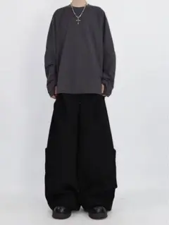 UGL YHOT 変形スラックスwide pants