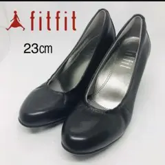 【美品】フィットフィット fit fit 定番 ストレッチパンプス 3in1