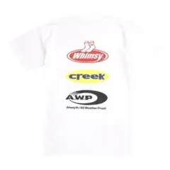 creek whimsy A.W.P. トリプルネームコラボTシャツ Mサイズ 2025年最新】alwayth whimsyの人気アイテム - メルカリ