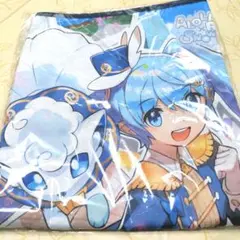 雪ミク2020×アローラロコン ブランケット