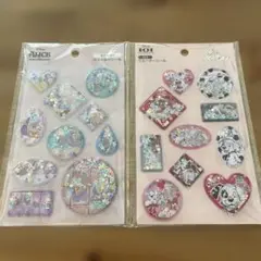 オイスター&101匹わんちゃんシール2シートセット　ウォーターシール
