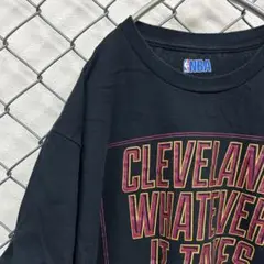 アメリカ 古着 NBA バスケットボール Tシャツ L アメカジ キャブス 黒