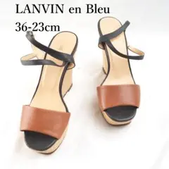 LANVIN en Bleu*ランバンオンブルー*サンダル*23cm*L3602